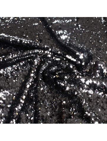 Glitzernder Paillettenstoff