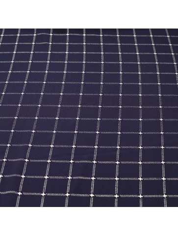 Natural plaid silk