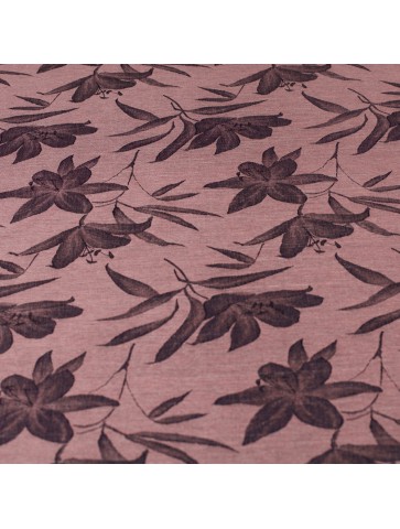 Dünner Jacquard mit Lilien