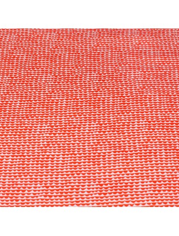 Patterned cotton with elastane