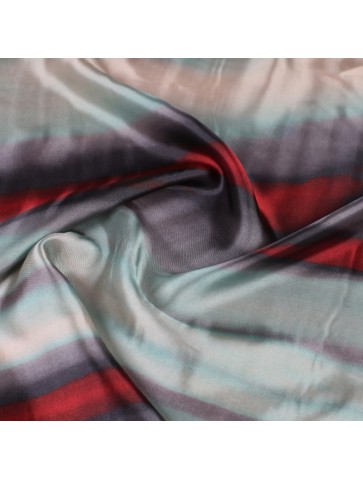 Watercolor satin viscose