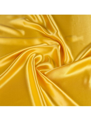 Satin yellow silk with...