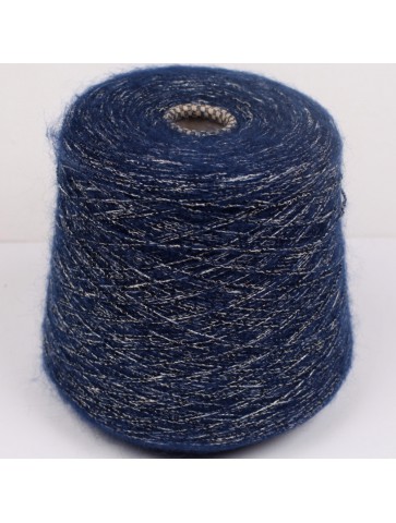 Glänzende Viskose mit Mohair