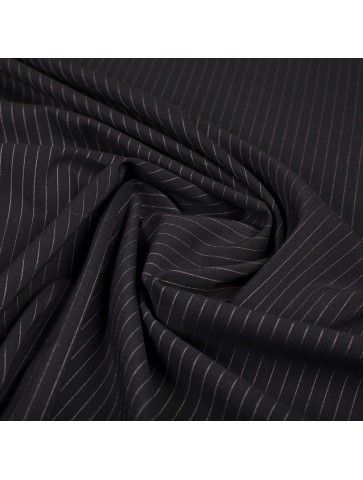 Wełna garniturowa w paski z...