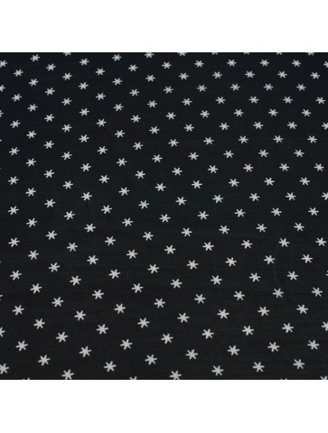 Šifona zīds ar zvaigznēm