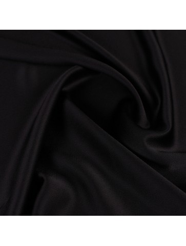 Black crepe viscose jersey
