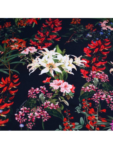 MAX MARA florale Crêpe-Seide