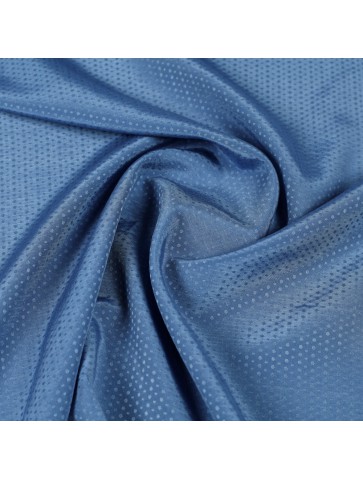 Light blue silk, patterned...