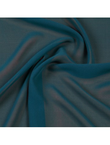 Crepe silk (Sea bluish green)