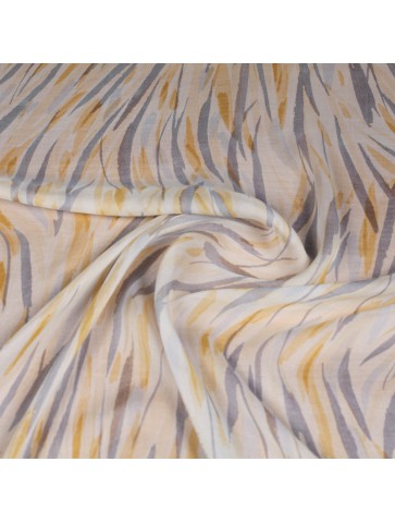 Patterned chiffon silk