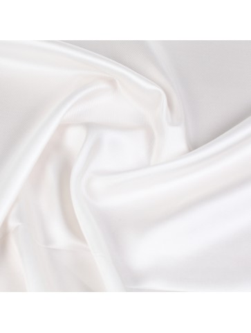 LA PERLA white twill silk