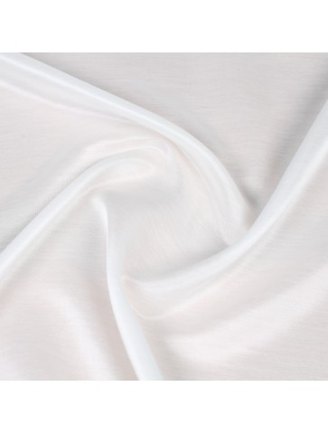 White cotton and silk batiste