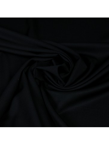 Melns uzvalka vilnas audums