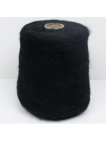 QUEBEC schwarzes Mohair mit...