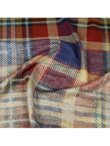 Plaid viscose