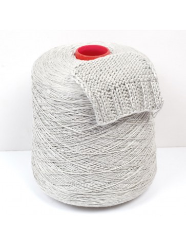 SREBRNY kaszmir z jedwabiem