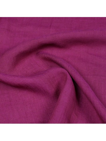 Fuchsiafarbenes Leinen (100 %)