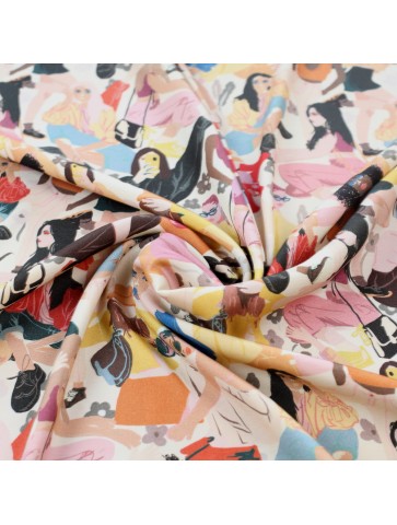 100% wzorzysta wiskoza