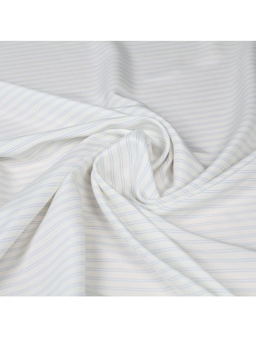 LORO PIANA Jedwab w paski z...