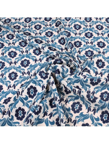 MAX MARA wzorzysty krep...