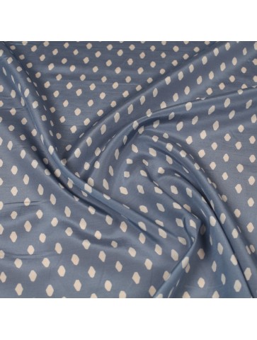 Patterned silk, Crêpe de Chine