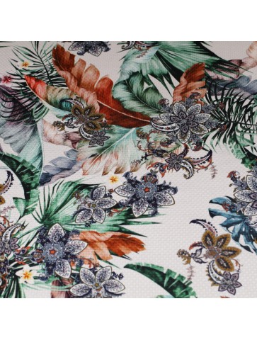 Patterned silk, jacquard