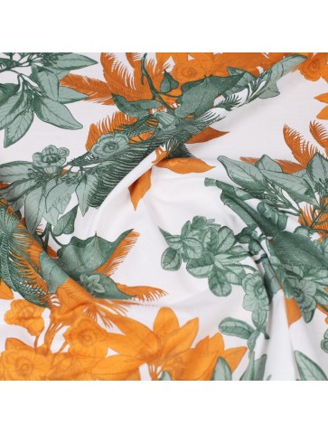 MAX MARA gemusterte Baumwolle