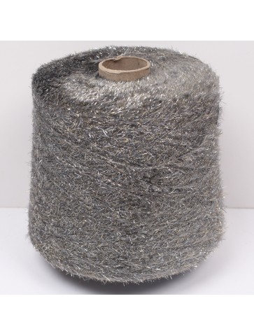 Textured metallic viscose...