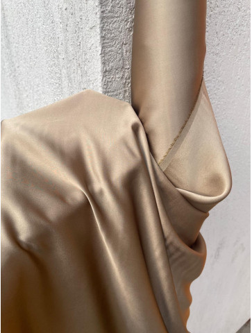 Satin silk with elastane...
