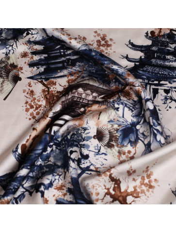 Japanese-style satin...
