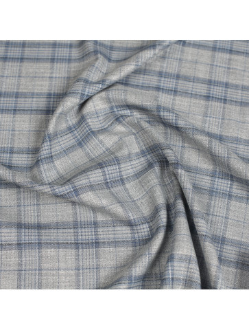 HUGO BOSS checked suit wool