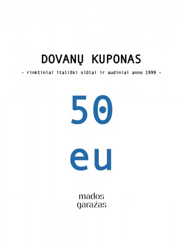 BON PODARUNKOWY o wartości...