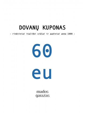 60 eiro dāvanu karte